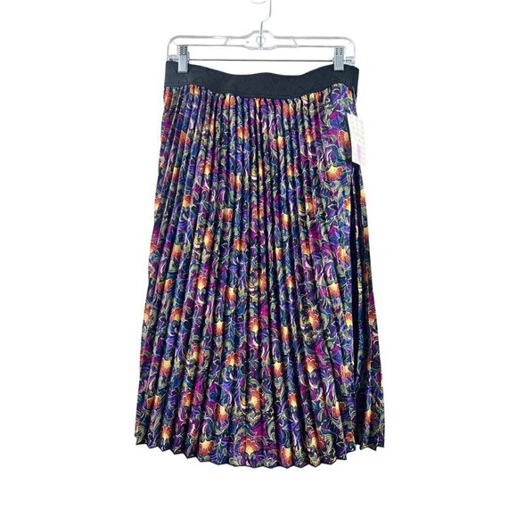 LuLaRoe Dresses & Skirts - LuLaRoe Women's Pleated Purple Designed Skirt